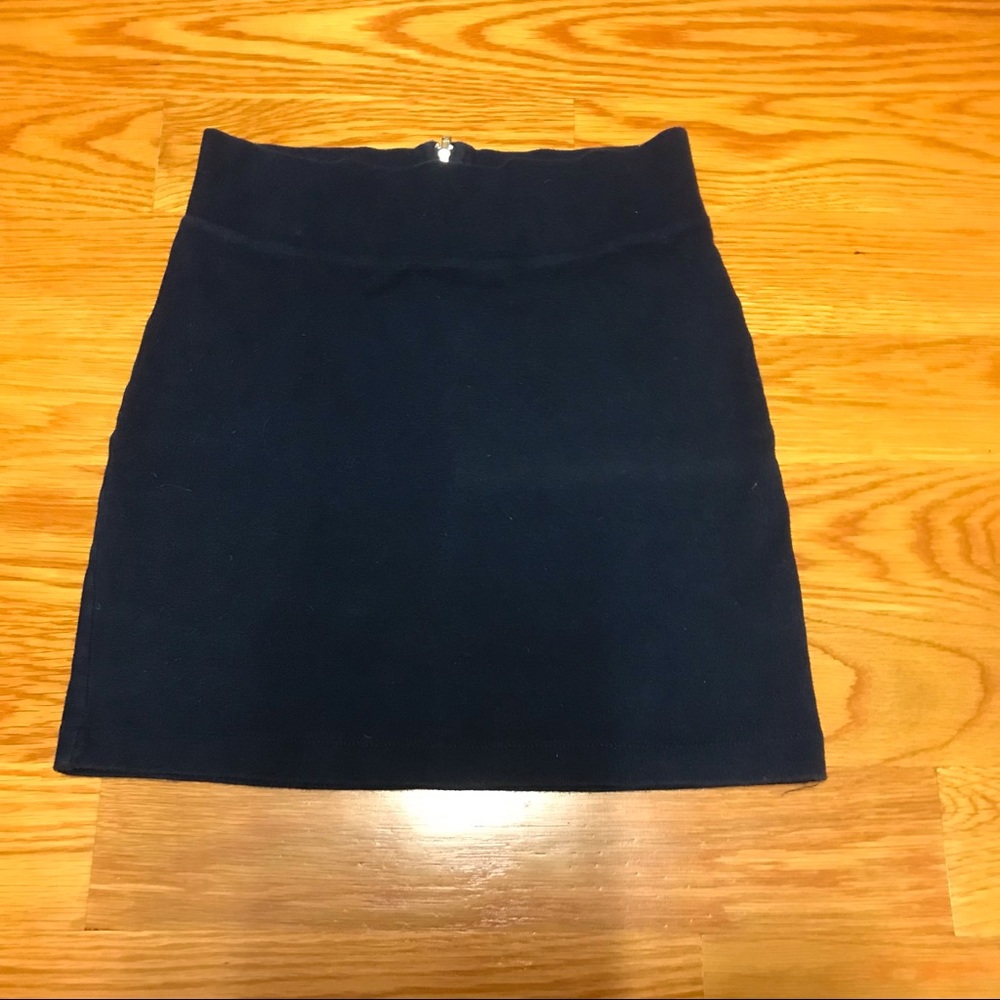 Forever 21 black knit mini skirt